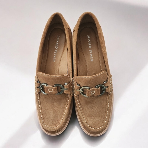 Donald J. Pliner Shoes - Donald Pliner Helio Suede Loafers-Women's Size 9